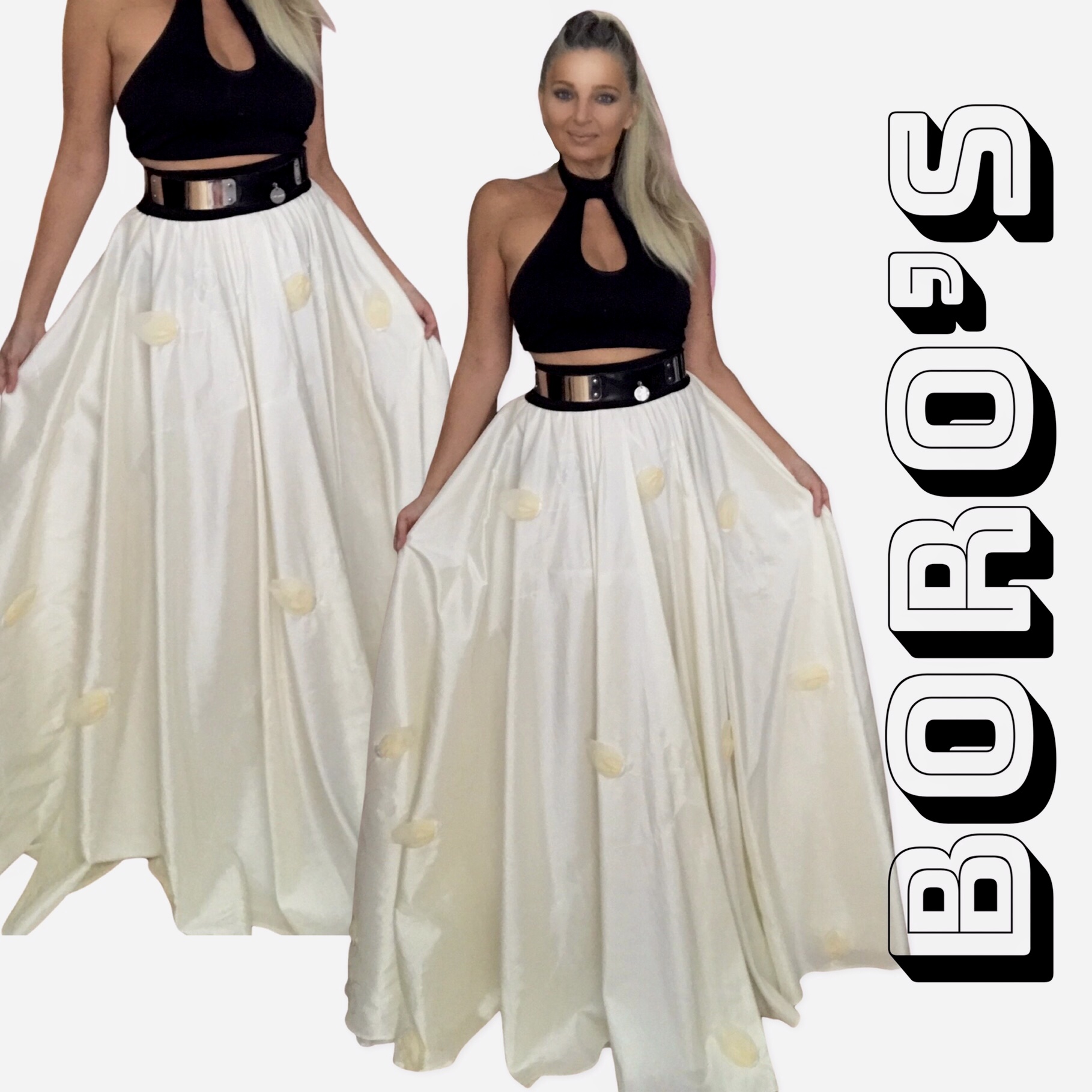 Dlouhá společenská sukně BOROS SK-L-TA CR1